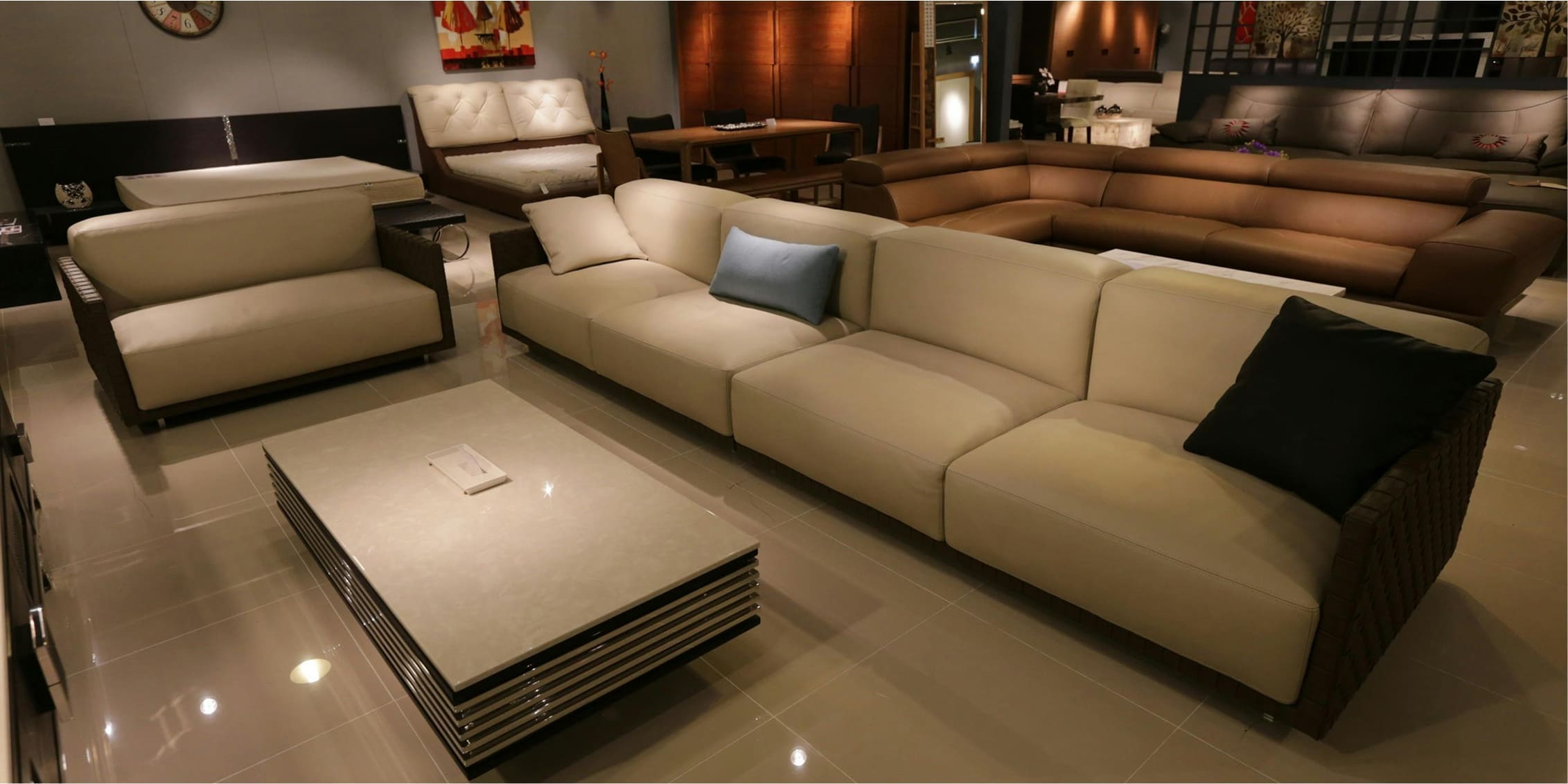 Premium foam mattress with quilted top layer